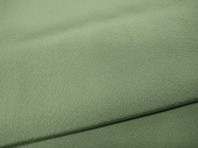  平和屋着物 上質な色無地 裏葉柳色 正絹 ut 色無地 着物