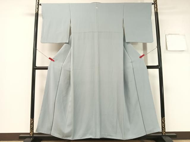 平和屋着物 上質な色無地 秘色色 正絹 vp