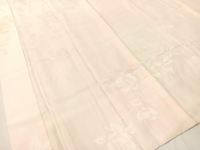  平和屋着物 振袖用長襦袢 袷 枝花地紋 暈し染め 正絹 vp 長襦袢 長襦袢 半襦袢