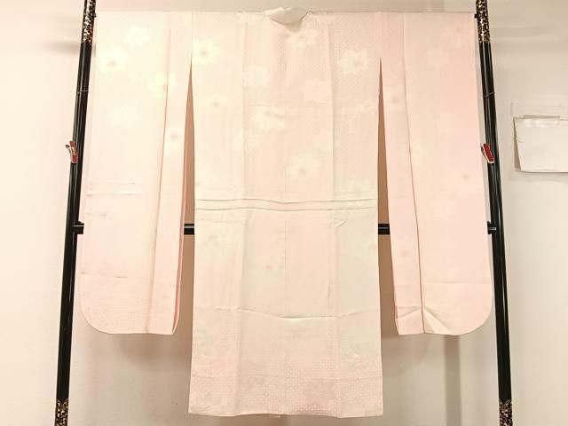 平和屋着物 振袖用長襦袢 袷 絞り 楓地紋 暈し染め 正絹 vp