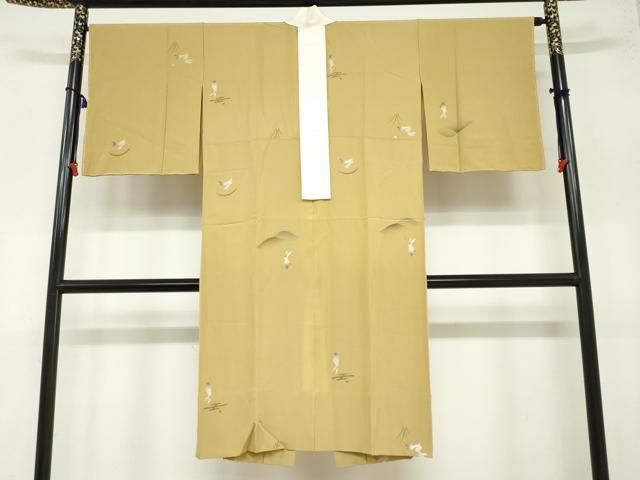 平和屋着物 長襦袢 無双仕立て 跳兎 正絹 ud