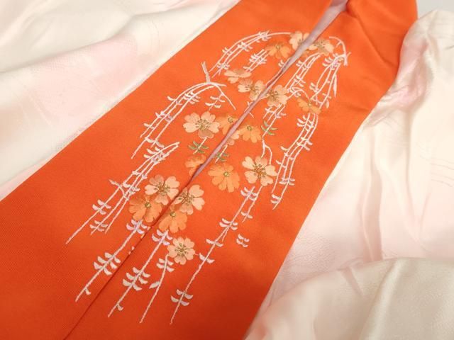 半衿刺繍 正絹