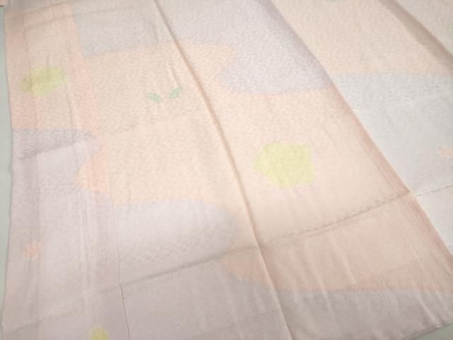 平和屋着物○長襦袢 袷 道長舞花文 さが美扱い 正絹 逸品 未使用