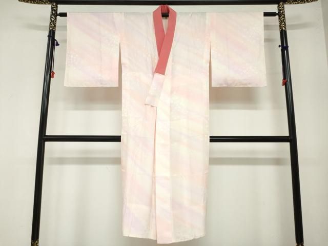 平和屋着物●上質な長襦袢　無双仕立て　舞蝶文　正絹　逸品　DAAZ0590ps 平和屋着物○上質な長襦袢 無双仕立て 舞蝶文 正絹 逸品 DAAZ0590ps 平和