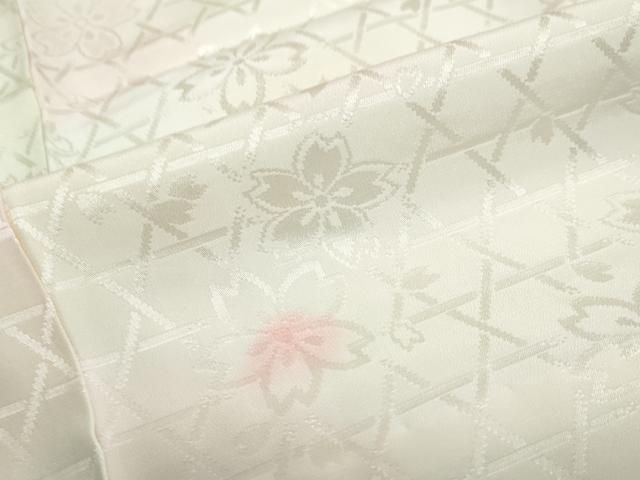  平和屋着物 長襦袢 無双仕立て 流水舞花地紋 暈し染め やまと誂製 正絹 ud 長襦袢 長襦袢 半襦袢