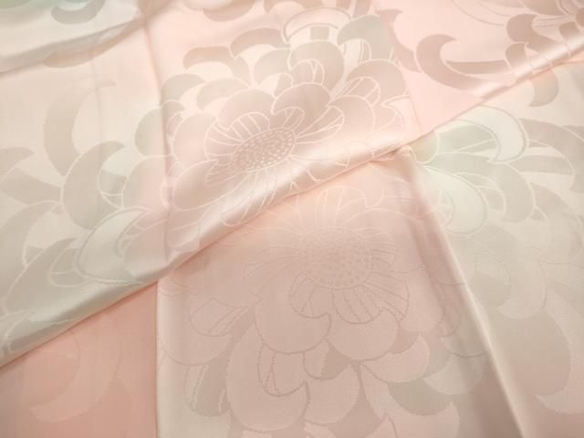 平和屋着物○振袖用長襦袢 袷 乱菊地紋 暈し染め 正絹 逸品 DAAZ7632ud