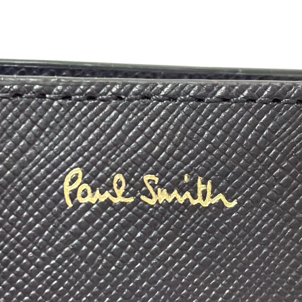 PaulSmith ポールスミス ペンケース - 黒 型押し加工 レザー その他 小物
