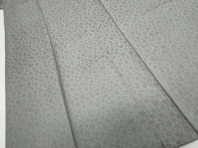 花尽くし地紋 灰色