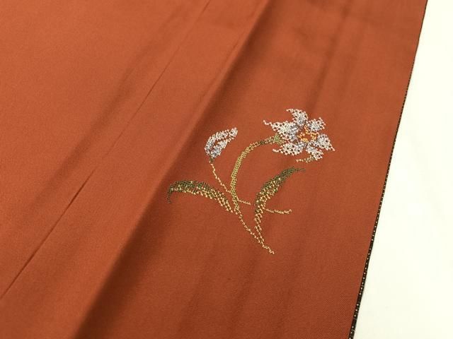  平和屋着物 本場大島紬 9マルキ 花間道 やまと誂製 正絹 vp 紬 着物