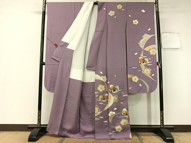 平和屋着物 豪華振袖 鴛鴦舞桜 金彩 正絹 vp