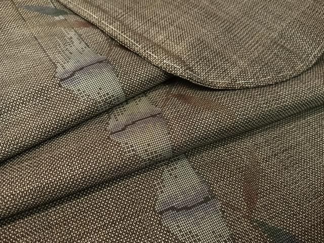 平和屋着物 本場大島紬 9マルキ 竹並び 正絹 vp