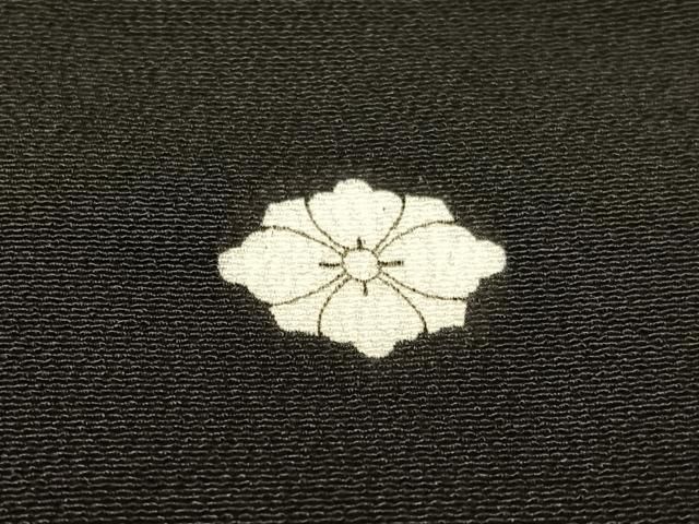  平和屋着物 染刺工芸 大羊居 東京友禅 黒留袖 駒刺繍 雲取り吉祥花文 金彩 正絹 vp 黒留袖 着物