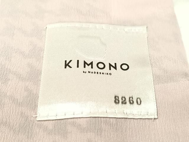 平和屋着物●小紋　千鳥格子柄　ロング丈　KIMONObyNADESHIKO　洗える着物　CABB4810vp 平和屋着物○小紋 千鳥格子柄 ロング丈 KIMONObyNADESHIKO 洗える着物