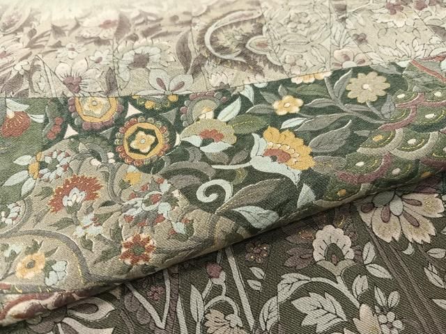 道長更紗唐草文