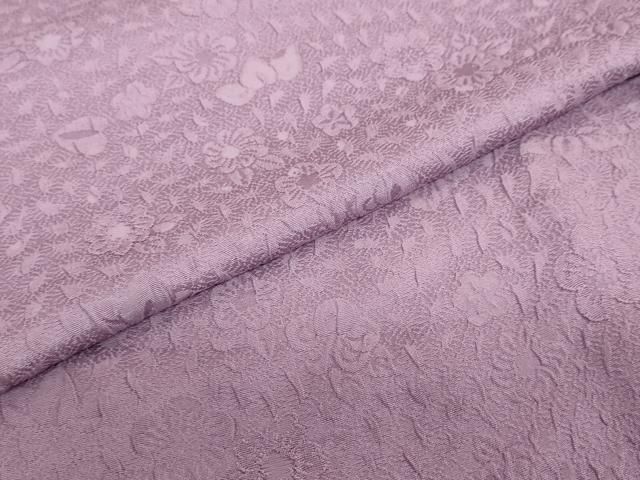  平和屋着物 上質な色無地 辻が花地紋 京紫色 正絹 ud 色無地 着物