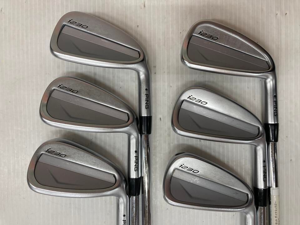 ピン i230 ダイナミックゴールド S200フレックス アイアンセット 中古