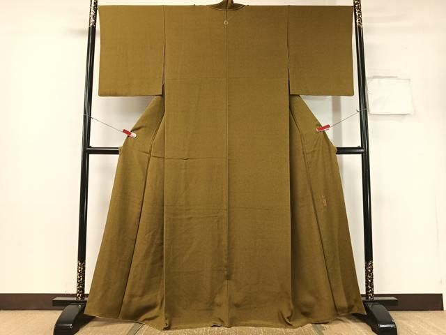 平和屋着物 重要無形文化財 人間国宝 中村勇二郎 江戸小紋 古代菊 正絹 vp