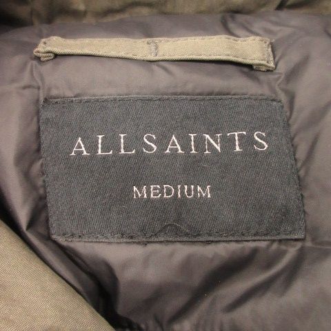 オールセインツ ALLSAINTS EASTON COAT 中綿コート フーディ ジップ