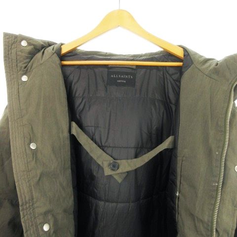 オールセインツ ALLSAINTS EASTON COAT 中綿コート フーディ ジップ 