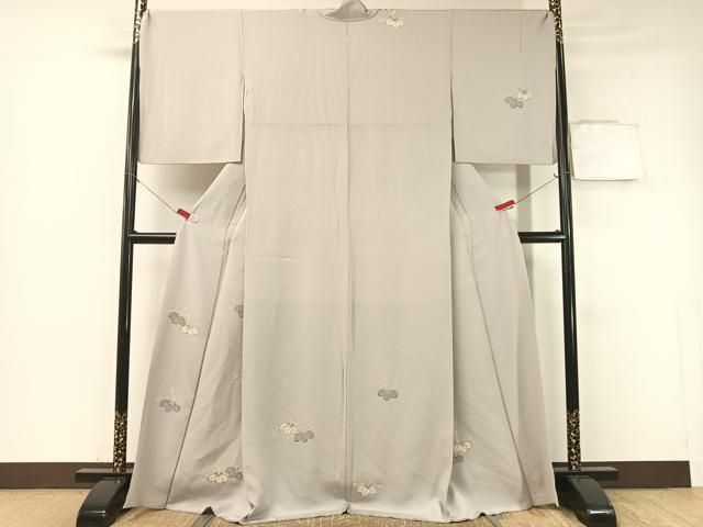 平和屋着物 訪問着 桐花文 金彩 正絹 vp