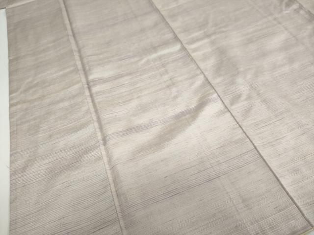 平和屋着物○茂園紅花紬 米沢 草木染 霞文 証紙付き 正絹 逸品 未使用