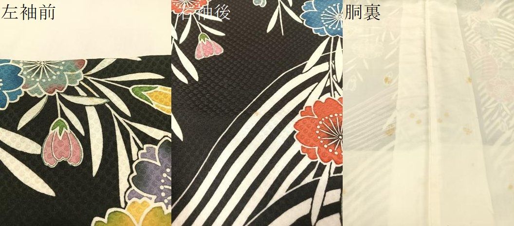 立波舞蝶枝垂れ花文