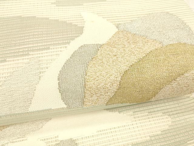 太鼓柄袋帯 抽象流水文