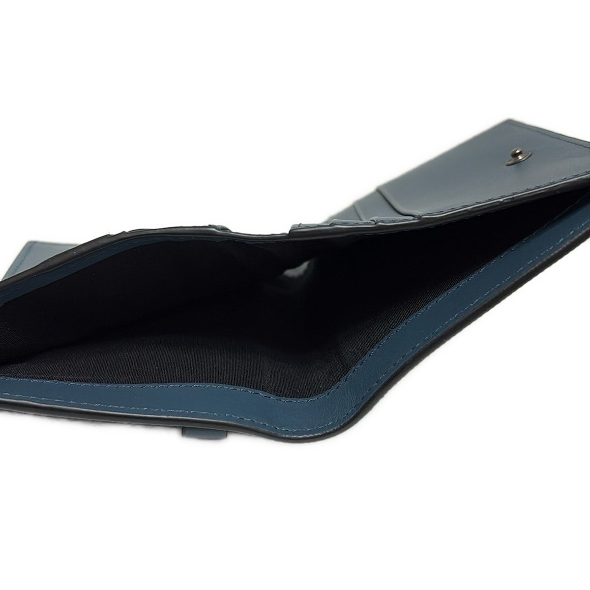  MONTBLANC モンブラン 札入れ - ブルーグレー レザー その他 小物