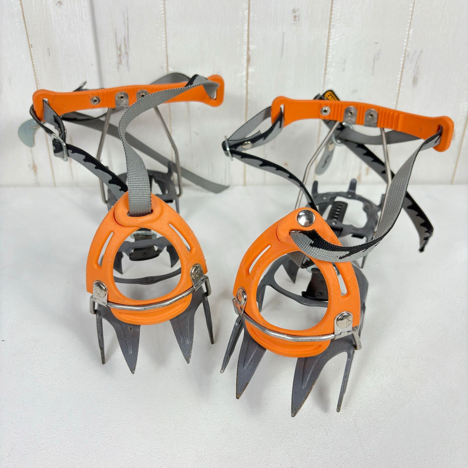 OneSize グレー系 Cassin カシン 12本アイゼン ハーネス式 ウィンターギア クランポン アイゼン z