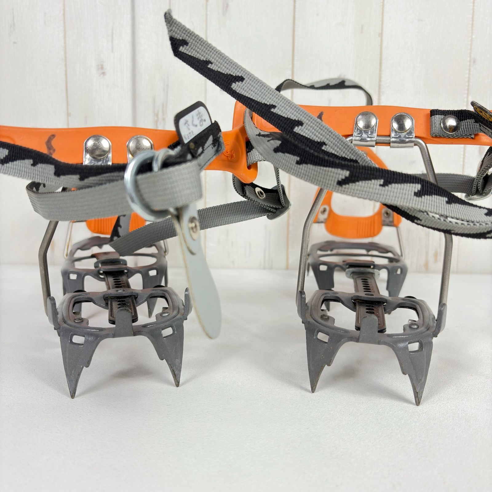 OneSize グレー系 Cassin カシン 12本アイゼン ハーネス式 ウィンターギア クランポン アイゼン z