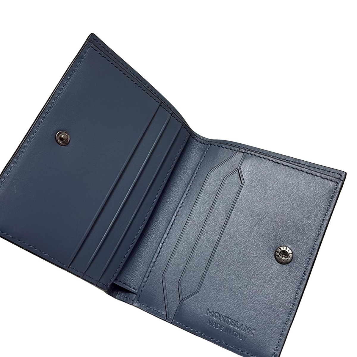 ブルーグレー レザー