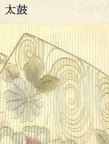 夏物 九寸名古屋帯