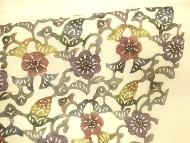 夏物 九寸名古屋帯