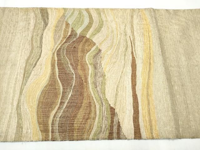 すくい織 よろけ縞