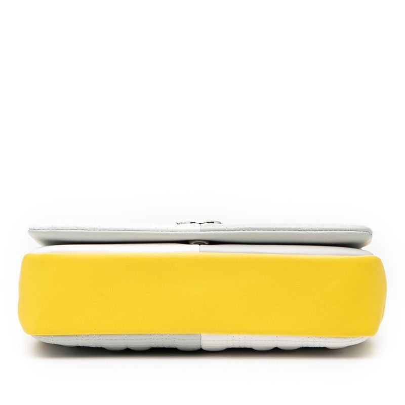 バーバリー TBロゴ チェーン ショルダーバッグ イエロー ホワイト