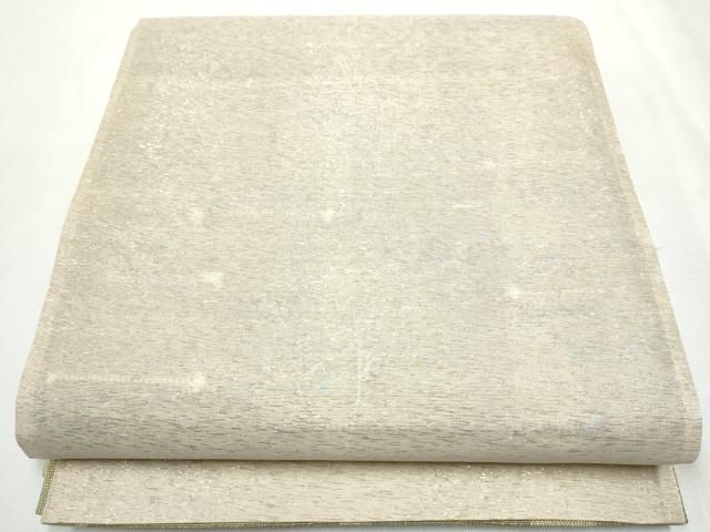 平和屋着物 スリーシーズン 春夏秋 両面 太鼓柄袋帯 霞文 金糸 正絹 hy