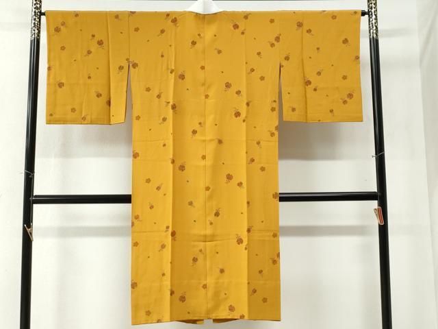  平和屋着物 長襦袢 無双仕立て 鈴舞桜地文 金彩 正絹 yc 長襦袢 長襦袢 半襦袢