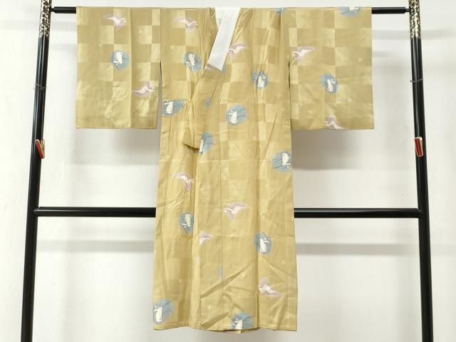 平和屋着物 長襦袢 無双仕立て 兎 やまと誂製 正絹 yc