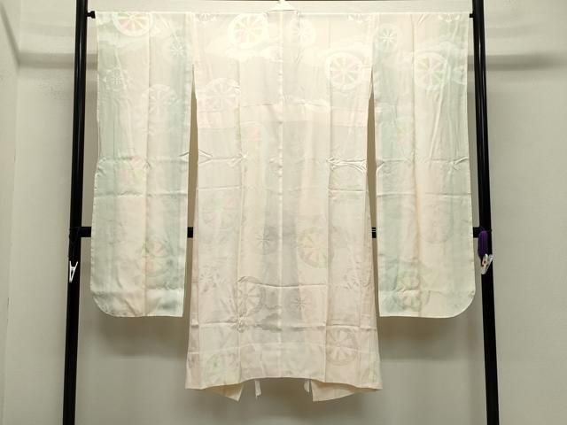 無双仕立て 雲重ね源氏車地紋