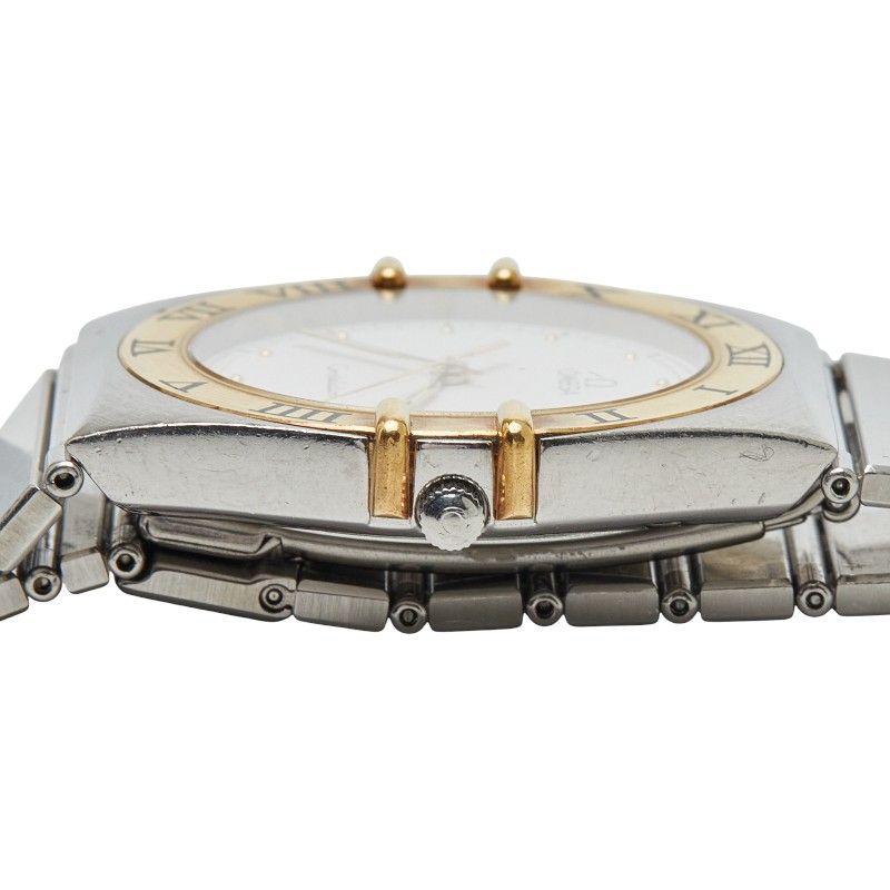 オメガ コンステレーション シルバー ゴールド ステンレススチール