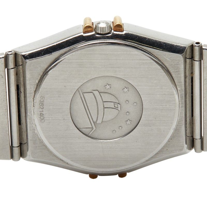 オメガ コンステレーション シルバー ゴールド ステンレススチール