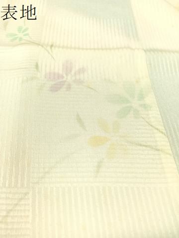  平和屋着物 長襦袢 無双仕立て 作家物 牡丹 草木染 暈し染め 正絹 vp 長襦袢 長襦袢 半襦袢