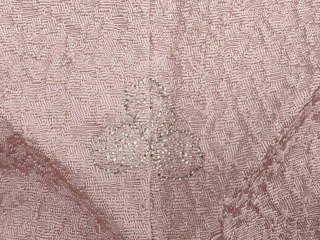 平和屋着物○上質な色無地 紋意匠 薄柿色 正絹 逸品 DAAZ7501ud - メルカリ