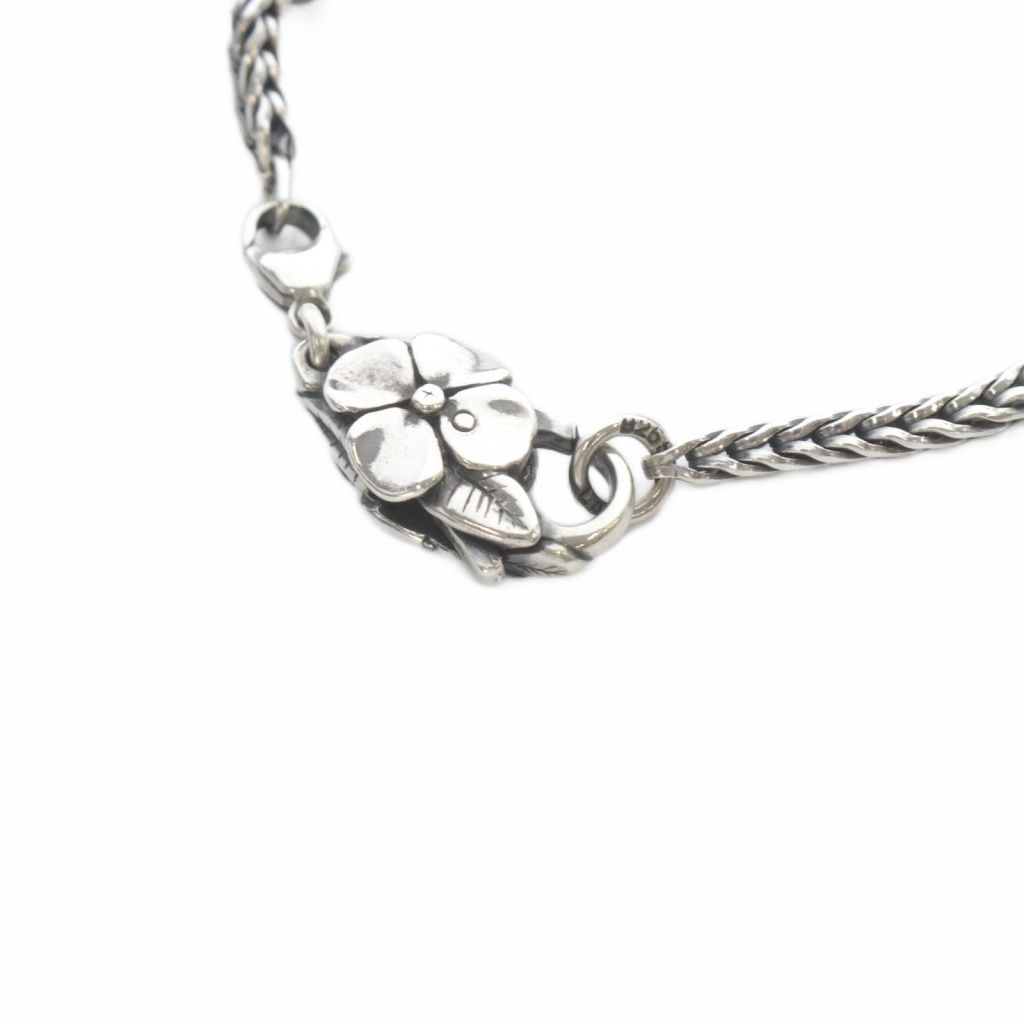 トロールビーズ TROLLBEADS 注文 SV ビックフラワーロック×ストッパー