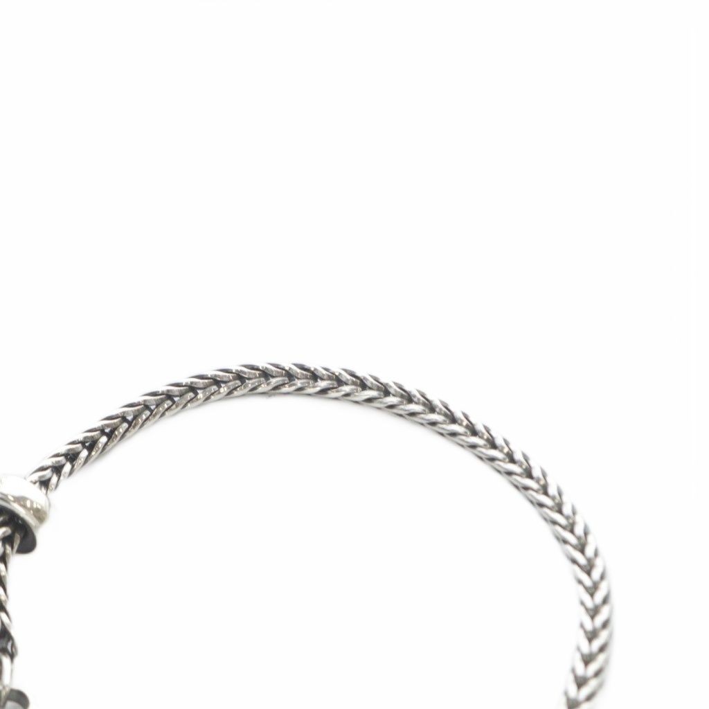 トロールビーズ TROLLBEADS 注文 SV ビックフラワーロック×ストッパー