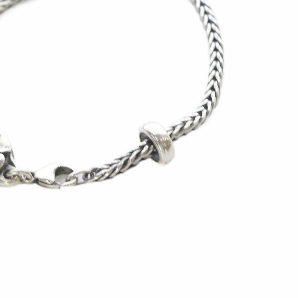 トロールビーズ TROLLBEADS 注文 SV ビックフラワーロック×ストッパー