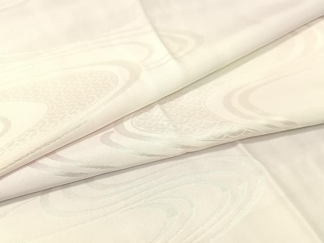 平和屋着物●長襦袢　無双仕立て　流水地紋　暈し染め　正絹　逸品　CABA4779vp 平和屋着物○長襦袢 無双仕立て 流水地紋 暈し染め 正絹 逸品