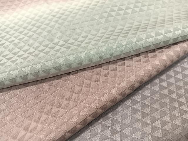 平和屋着物●長襦袢　無双仕立て　横段文　鱗地紋　正絹　逸品　CABA4780vp 平和屋着物○長襦袢 無双仕立て 横段文 鱗地紋 正絹 逸品 CABA4780vp