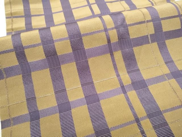  平和屋着物 全通柄 九寸名古屋帯 吉野間道 正絹 hy 名古屋帯 帯