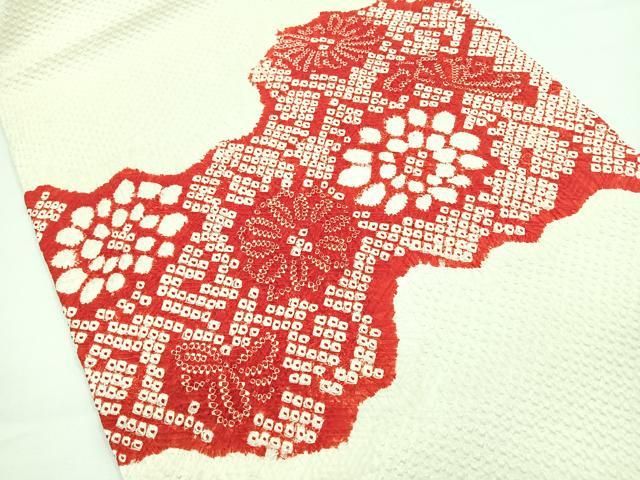 平和屋着物◎九寸名古屋帯 総絞り 草花文 正絹 逸品 CAAZ7233nb - メルカリ